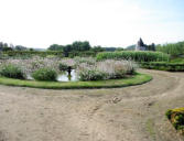 Château Valmer : plan d'eau fleuri