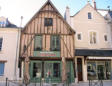 Amboise : maison médiévale à pans de bois