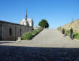 Amboise : montée à l'esplanade de la chapelle du château