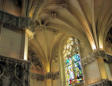 Amboise : la chapelle Saint Hubert du château, la voute 