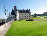 Amboise : vue des logis du château