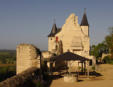 Chinon : le château, vestiges des logis royaux