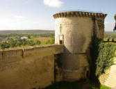 Chinon : le château, la tour de Boissy