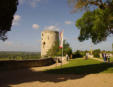 Chinon : le château,  la tour du Moulin