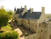 Chinon : le château, logis royaux