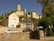 Chinon : la ville avec vue sur le château