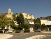 Chinon : la ville avec vue sur le château