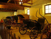 Rigny Ussé : les écuries, exposition de calèches