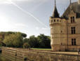 Azay le Rideau : le château, tourelle d'angle