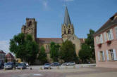 Rouffach-Église Notre-Dame de l’Assomption-place de la république