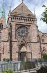 Cernay-façade principale de l'église Saint Etienne