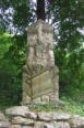 Murbach-abbatiale Saint Léger-statue 1