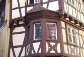 Colmar-échauguette sur maison à pans de bois