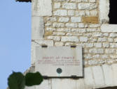 Vaucouleur : porte de France-plaque commémorative 2