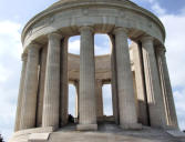 Montsec : mémorial américain-détails de la rotonde-vue 4