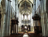 Chaumont : église Saint Jean Baptiste-la nef et le coeur