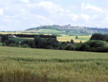 Langres : paysage et en arrière plan Langres