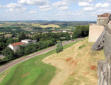 Langres : paysage vue depuis les remparts