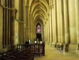 Reims : la cathédrale-bas côté gauche