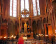 Reims : la cathédrale-autel à la vierge