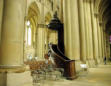 Reims : la cathédrale-vue générale sur la chaire