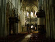 Chaumont : église Saint Jean Baptiste-la nef et le coeur