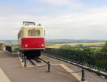 Langres : l'ancien train à crémaillère