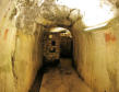 Fort de Vaux : chicane dans couloir souterrain