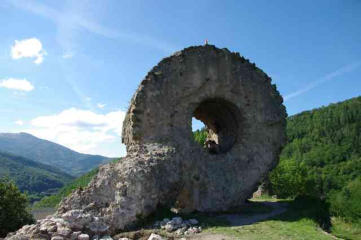 Thann : ruine de l'ancien château-oeil de la sorcière 4