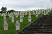 Sigolsheim-Cimetière militaire 1944-1945-tombes de militaires maghrébins