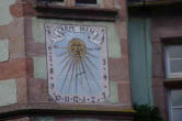 Riquewhir-horloge de l'ancien hôtel de Berckheim