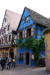 Riquewhir-maison bleue à pans de bois