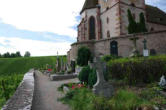 Hunawhir-église Saint Jacques le Majeur et son cimetière
