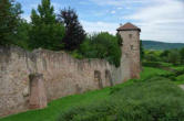 Bergheim-murs d'enceinte et tour