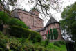 Château du Haut Koenigsbourg-vue 1 de l'entée depuis le chemin d'accès