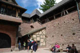 Château du Haut Koenigsbourg- la basse cour