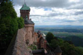 Château du Haut Koenigsbourg-remparts et donjon