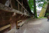 Château du Haut Koenigsbourg-galerie bois sur les remparts 3