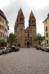 Sélestat-église Sainte Foy sur la place du Marché Vert vue 2