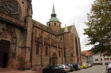 Sélestat-église Saint Georges vue depuis une rue adjaçente