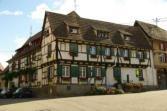 Dambach la Ville-maison à pans de bois