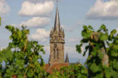 Dambach la Ville-clocher de l'église Saint Etienne