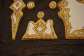 Dambach la Ville-décor peint sur maison pan de bois