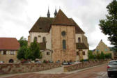 Andlau-vue d'ensemble de l'église Saint Pierre et Paul