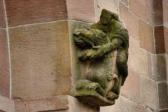 Andlau-abbatiale Sainte-Richarde-relief