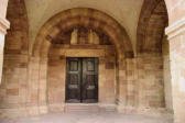 Andlau-abbatiale Sainte-Richarde-portail