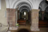 Andlau-abbatiale Sainte-Richarde-la crypte vue 2