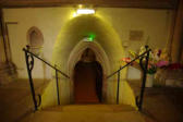 Andlau-abbatiale Sainte-Richarde-accès à la crypte
