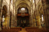 Obernai-église Saint Pierre et Saint Paul-la nef vue depuis le coeur