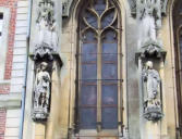 Montreuil sur Mer : L'église Saint Saulve,vitrail